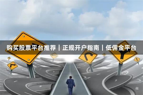 购买股票平台推荐｜正规开户指南｜低佣金平台